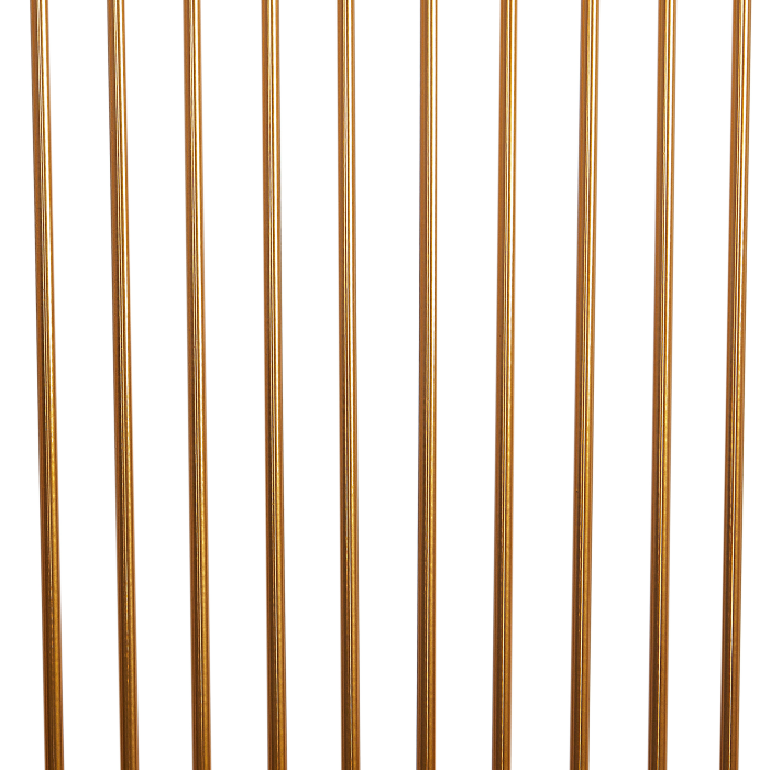 Set de 2 scaune dining APPLETON Metal Auriu [9]