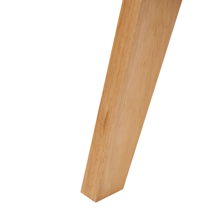 Set de 2 scaune dining AVA Lemn Maro deschis/Taupe [9]