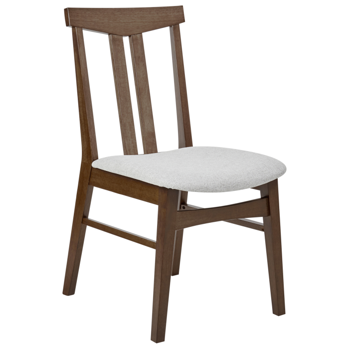 Set de 2 scaune dining AVALON Lemn Gri deschis [4]