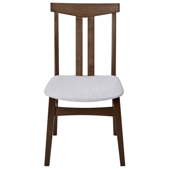 Set de 2 scaune dining AVALON Lemn Gri deschis [5]