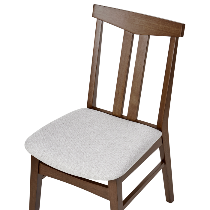 Set de 2 scaune dining AVALON Lemn Gri deschis [7]