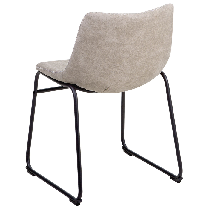 BATAVIA dining chair set of 2 Beige [7]