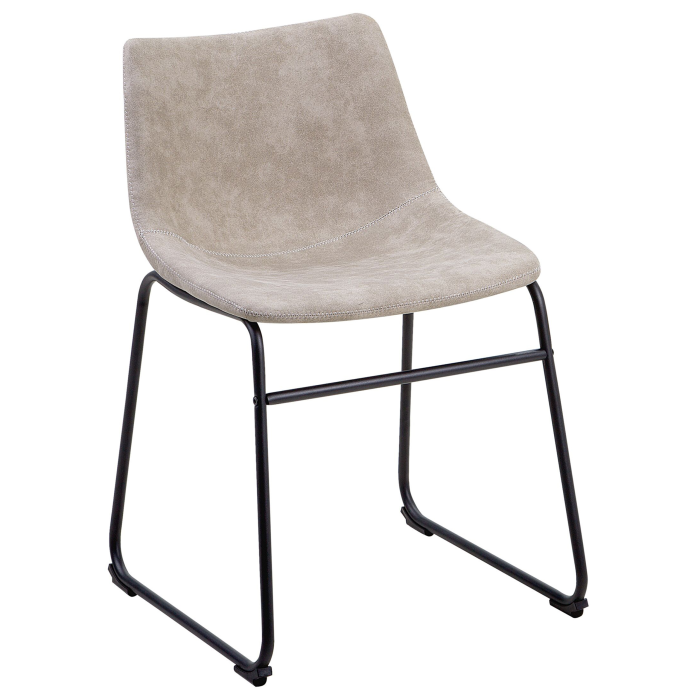BATAVIA dining chair set of 2 Beige [4]