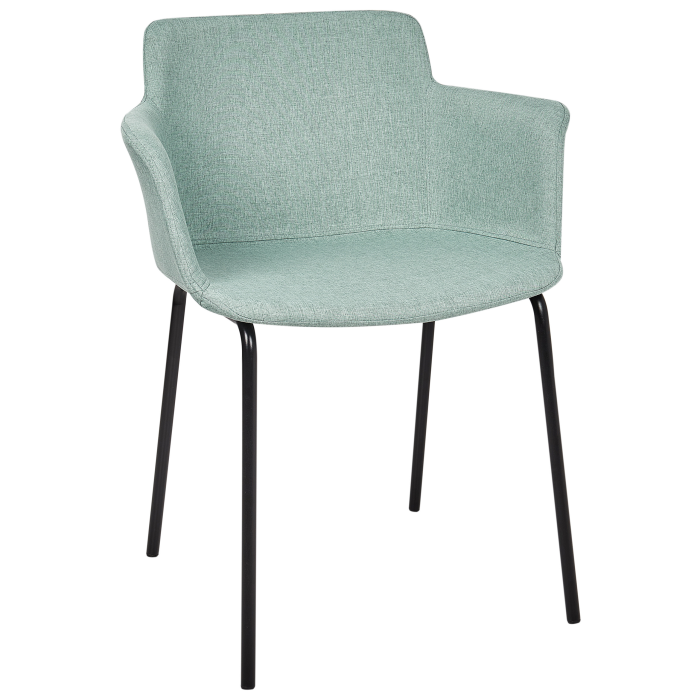 Set of 2 dining chairs BELFIELD Mint Green [6]