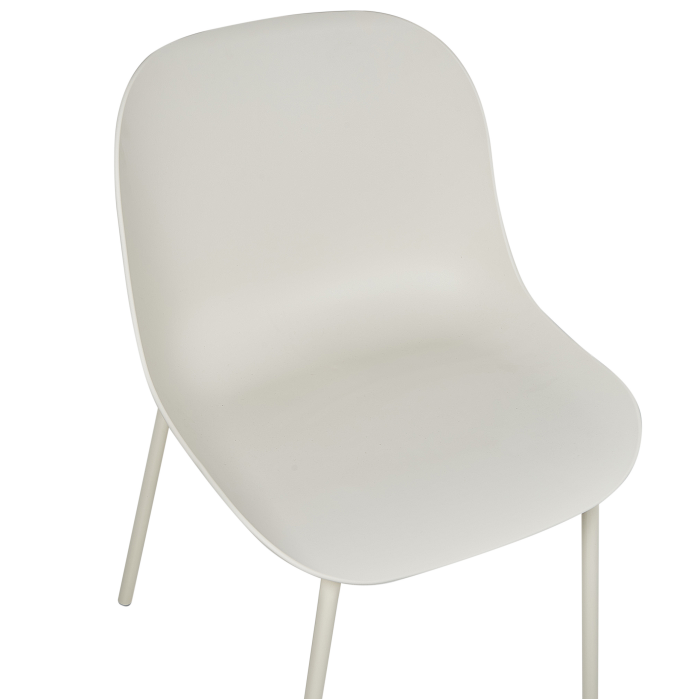 Set de 2 scaune dining BELOIT Bej deschis [7]