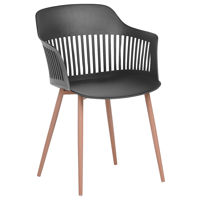 Set of 2 dining chairs BERECA Black [4]