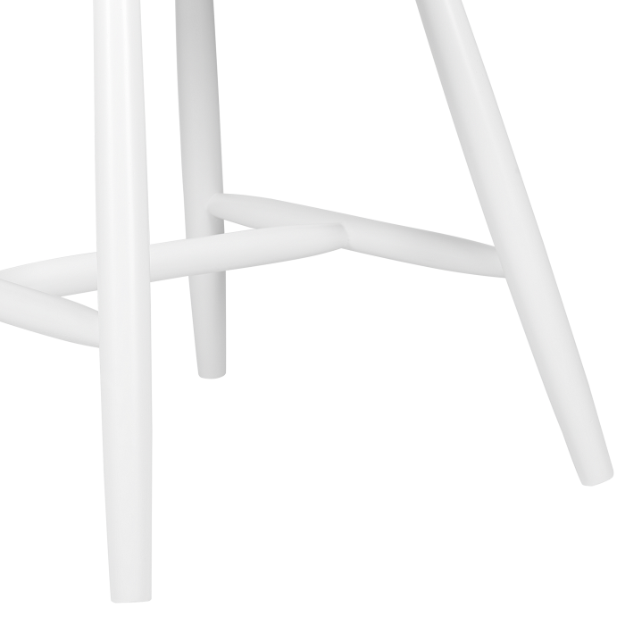Set of 2 dining chairs BURGES White Wood [7]