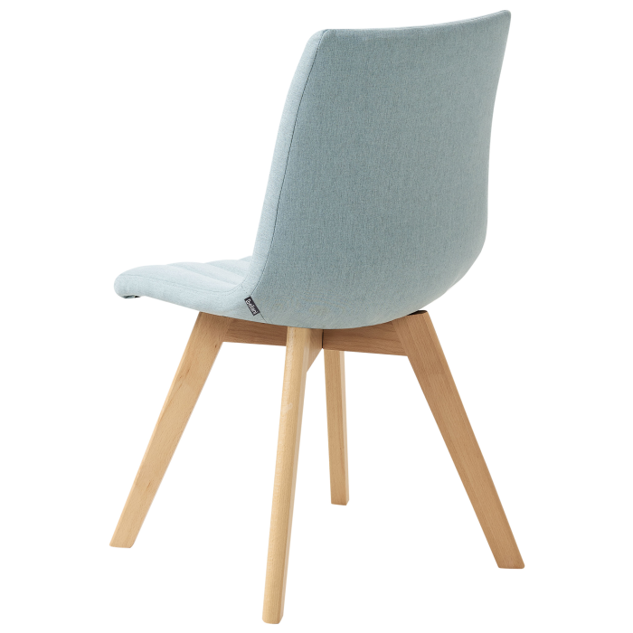 Set de 2 scaune dining CALGARY Albastru deschis [6]