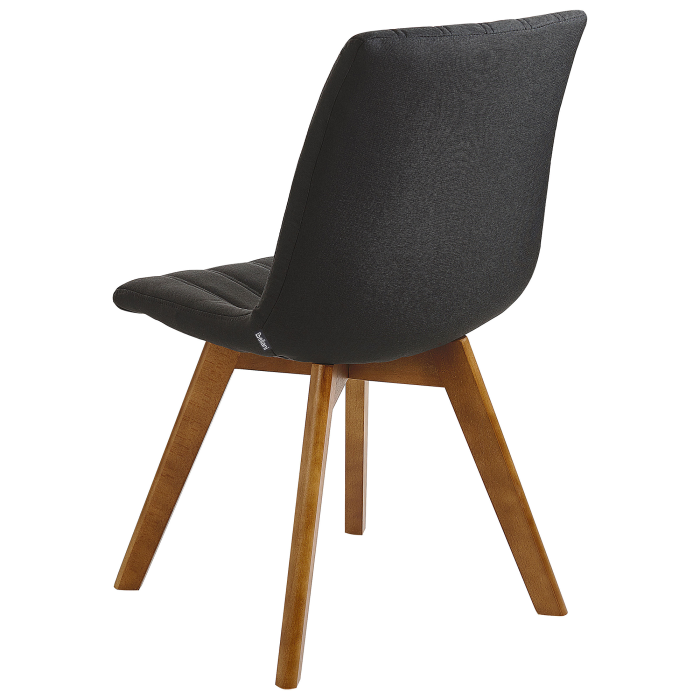 Set of 2 Dining Chairs CALGARY Black [6]