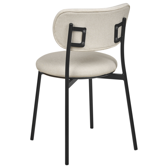 Set of 2 dining chairs CASEY Light beige [6]