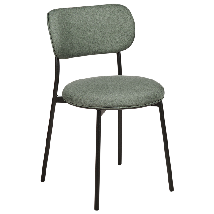 Set of 2 dining chairs CASEY Dark Green [4]