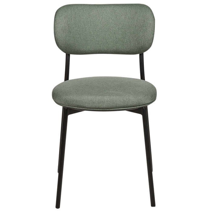 Set of 2 dining chairs CASEY Dark Green [5]