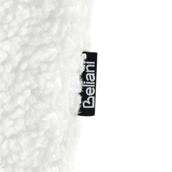 Set de 2 scaune dining CASMALIA Boucle Alb-murdar [10]