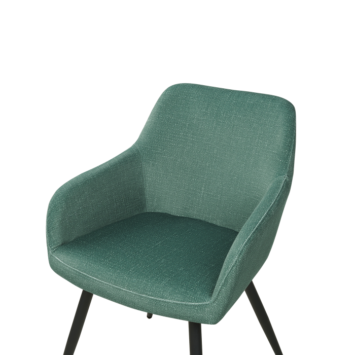Set de 2 scaune dining CASMALIA Catifea Verde închis [7]