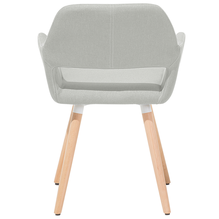 Set de 2 scaune dining CHICAGO Gri deschis [7]