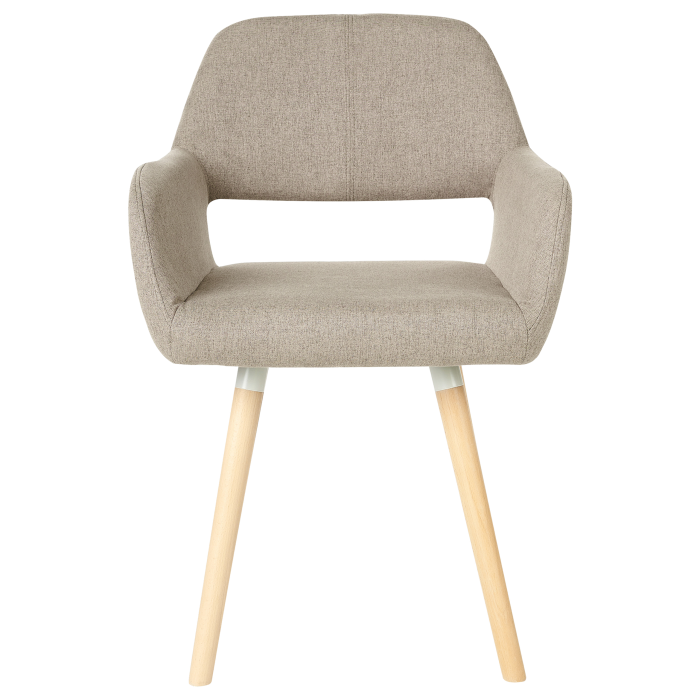Set de 2 scaune dining CHICAGO Taupe [6]