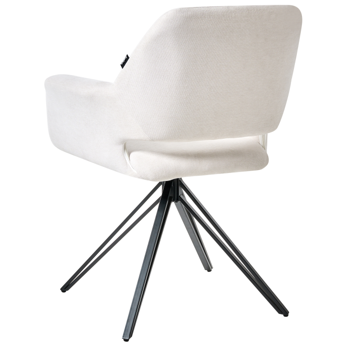 Set de 2 scaune dining CINEY  Alb-murdar [6]