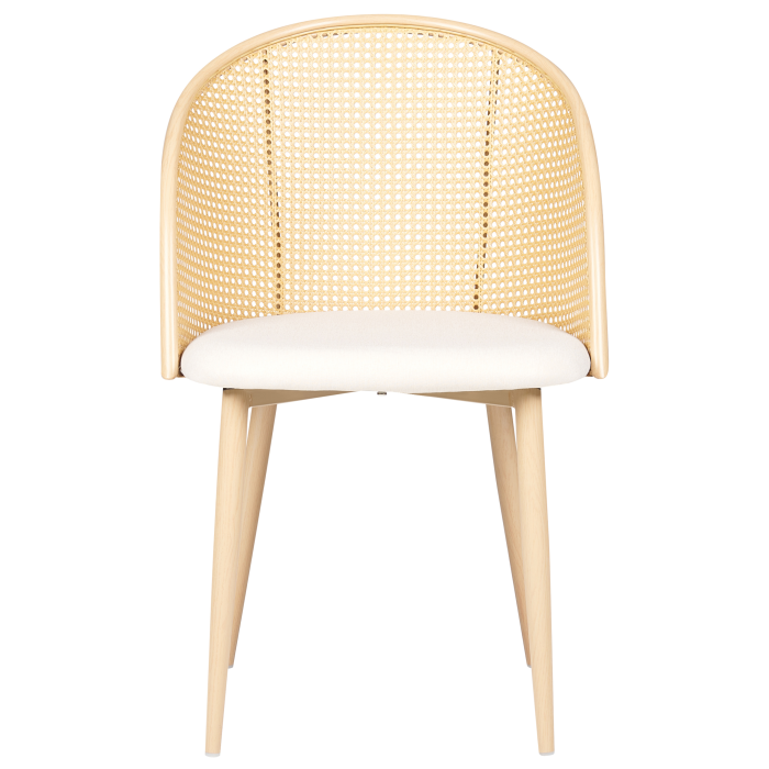 Set de 2 scaune dining CORNELL Metal Bej deschis [5]