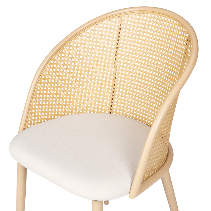 Set de 2 scaune dining CORNELL Metal Bej deschis [7]