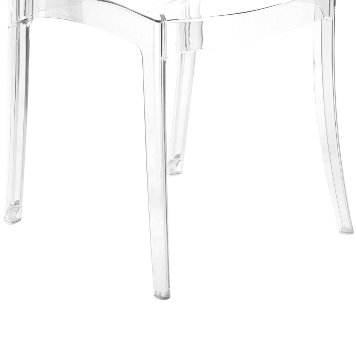 Set of 2 dining chairs COVINGTON Transparent [8]