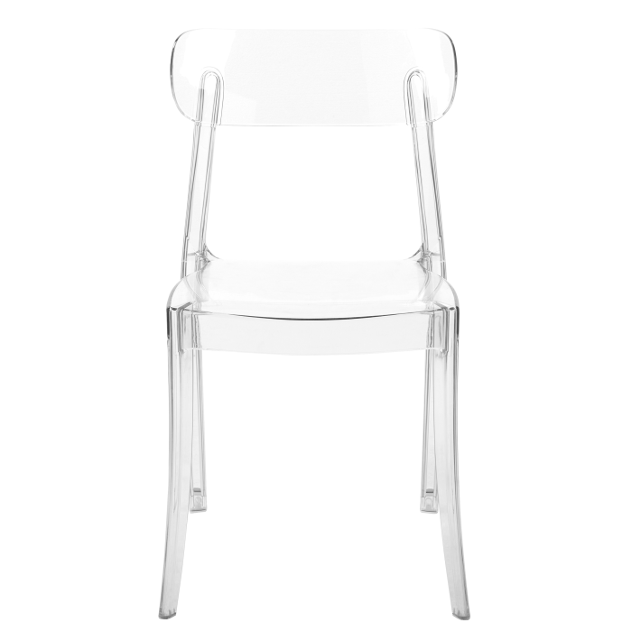Set of 2 dining chairs COVINGTON Transparent [5]
