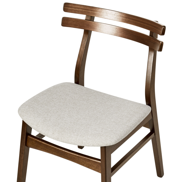 Set de 2 scaune dining CYNTHIANA Lemn Bej deschis [7]