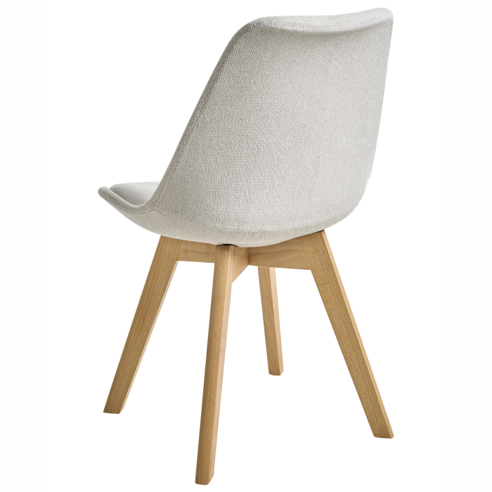 Set de 2 scaune dining DAKOTA II Alb-murdar [6]