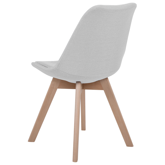 Set of 2 dining chairs DAKOTA II Light grey [7]