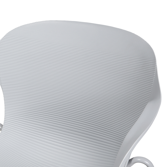 Set of 2 Dining Chairs ELBERT Light Grey [9]