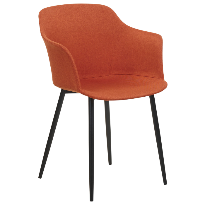 Set of 2 ELIM dining chairs Orange [4]