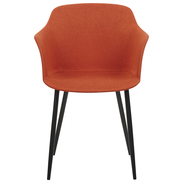 Set of 2 ELIM dining chairs Orange [5]