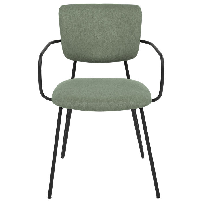 Set of 2 dining chairs ELKO Dark Green [5]