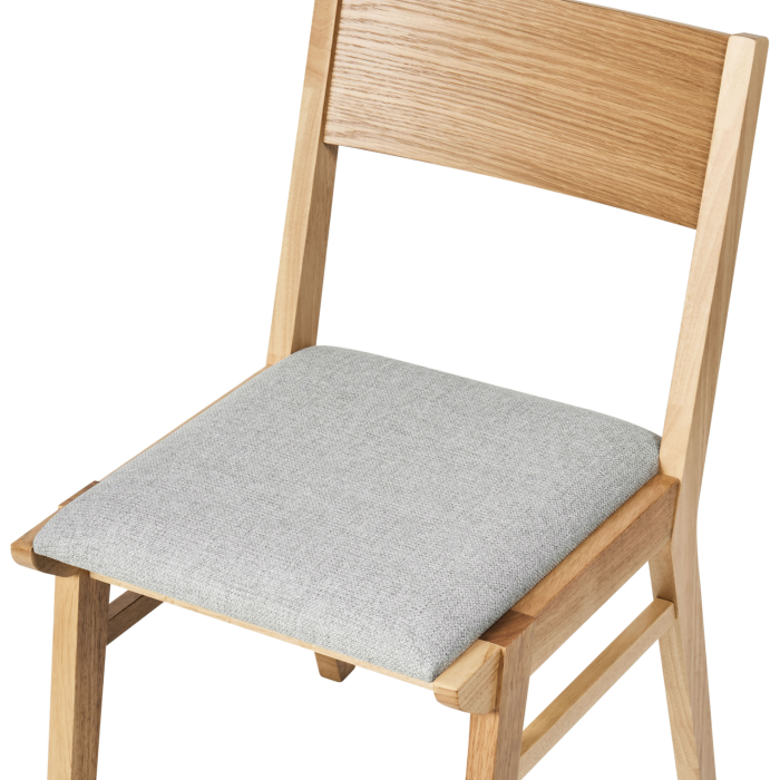 Set de 2 scaune dining ENOLA Lemn Gri deschis [7]