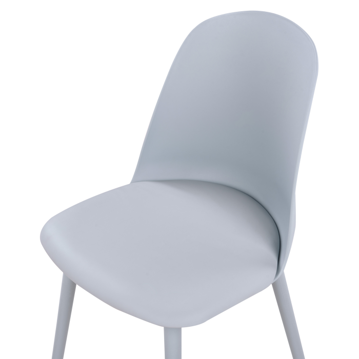 Set of 2 dining chairs FOMBY Light Blue [7]