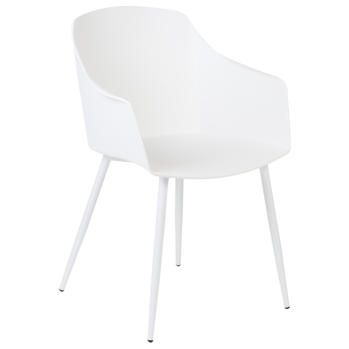 Set de 2 scaune dining FONDA Alb [4]