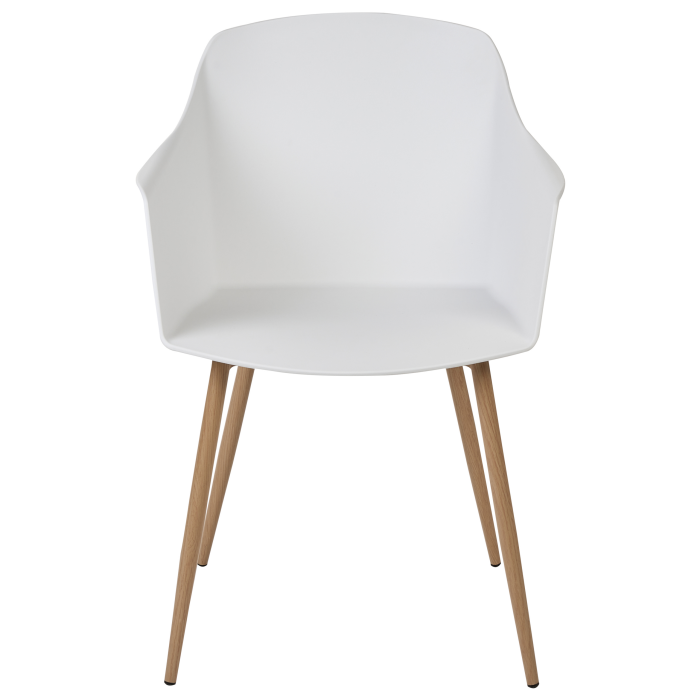 Set de 2 scaune dining FONDA II Alb [5]
