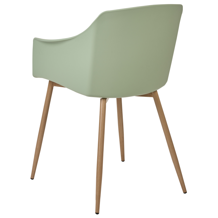 Set de 2 scaune dining FONDA II Verde deschis [6]