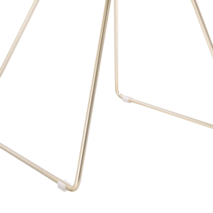 Set of 2 dining chairs HARLAN Metal Gold [9]