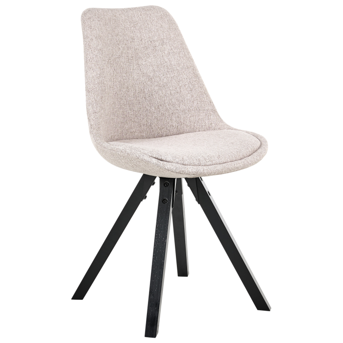 Set de 2 scaune dining HEDLEY  Maro deschis [4]