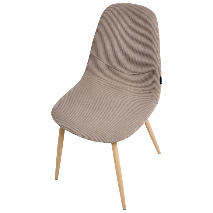 Set de 2 scaune dining HILDEN Velur Taupe [8]