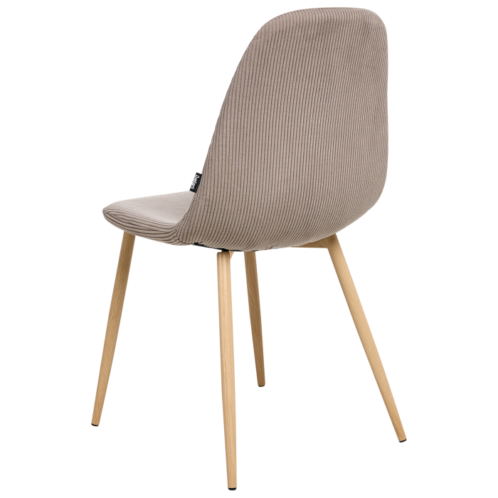 Set de 2 scaune dining HILDEN Velur Taupe [7]