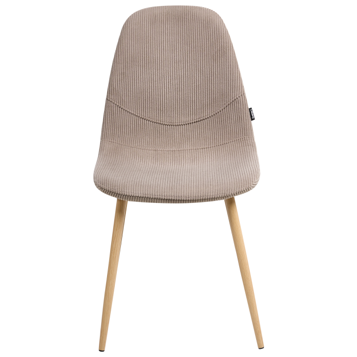 Set de 2 scaune dining HILDEN Velur Taupe [6]