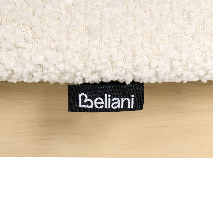 Set de 2 scaune dining ISLE Lemn Maro deschis/Bej [10]