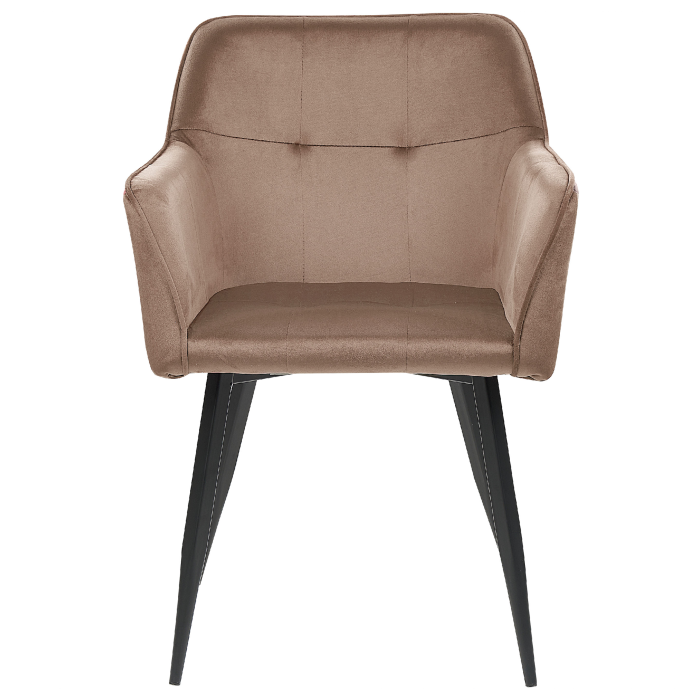 Set de 2 scaune dining JASMIN Catifea Maro [4]