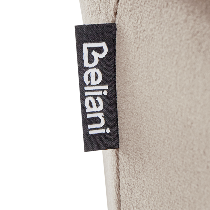 Set of 2 dining chairs JASMIN Velvet Taupe [10]