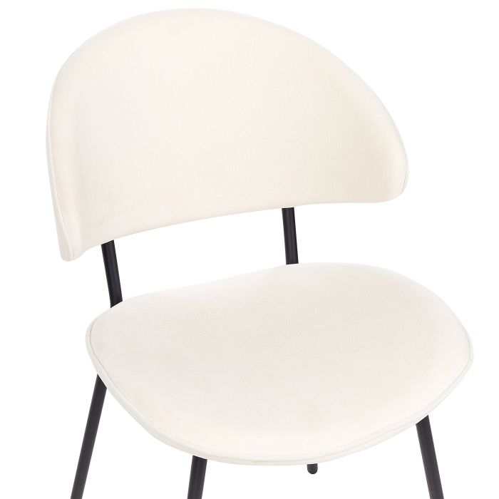 Set de 2 scaune dining KIANA Bej deschis [7]