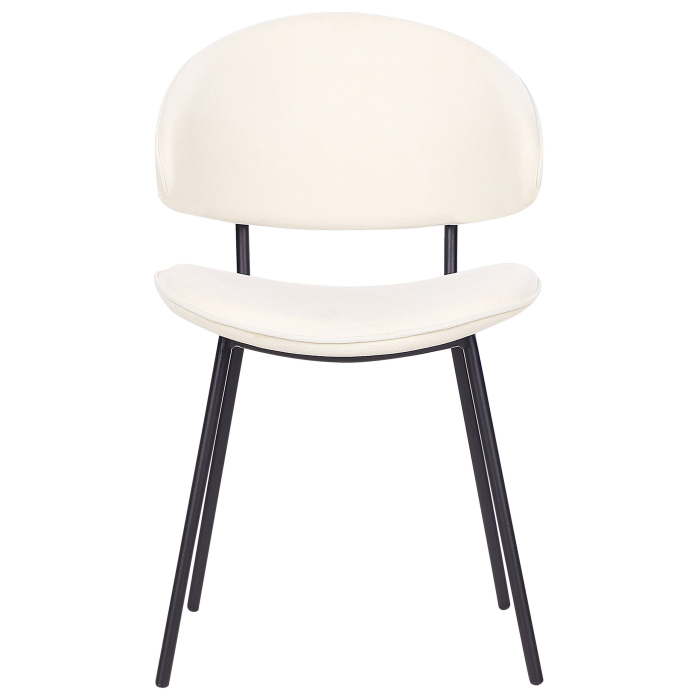 Set de 2 scaune dining KIANA Bej deschis [5]