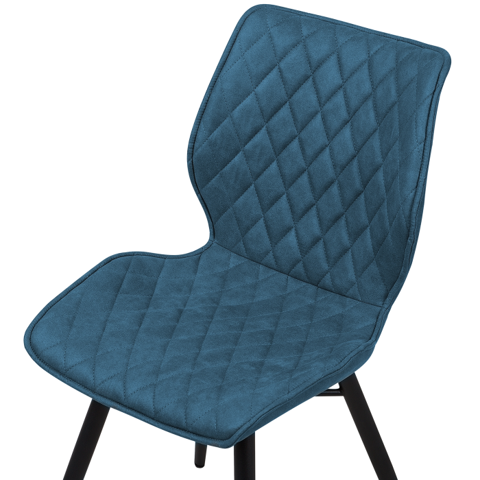 Set de 2 scaune dining LISLE Albastru marin [8]