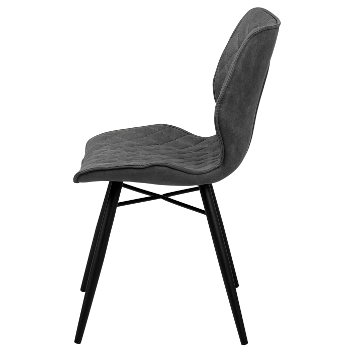 Set de 2 scaune dining LISLE Gri [7]