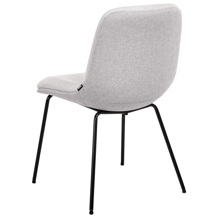 Set of 2 dining chairs LORIDA Light Grey [6]